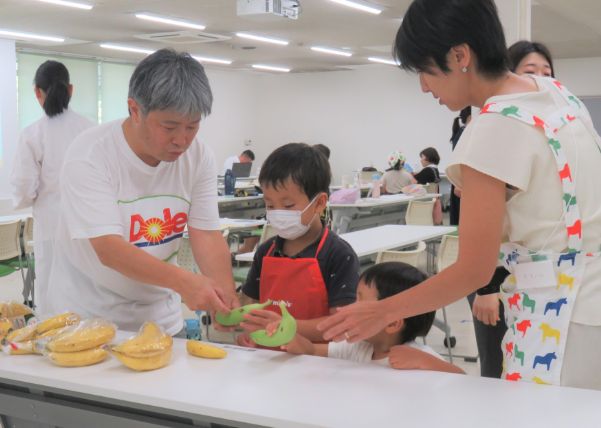 当日の様子（テーマ：生協の果物）